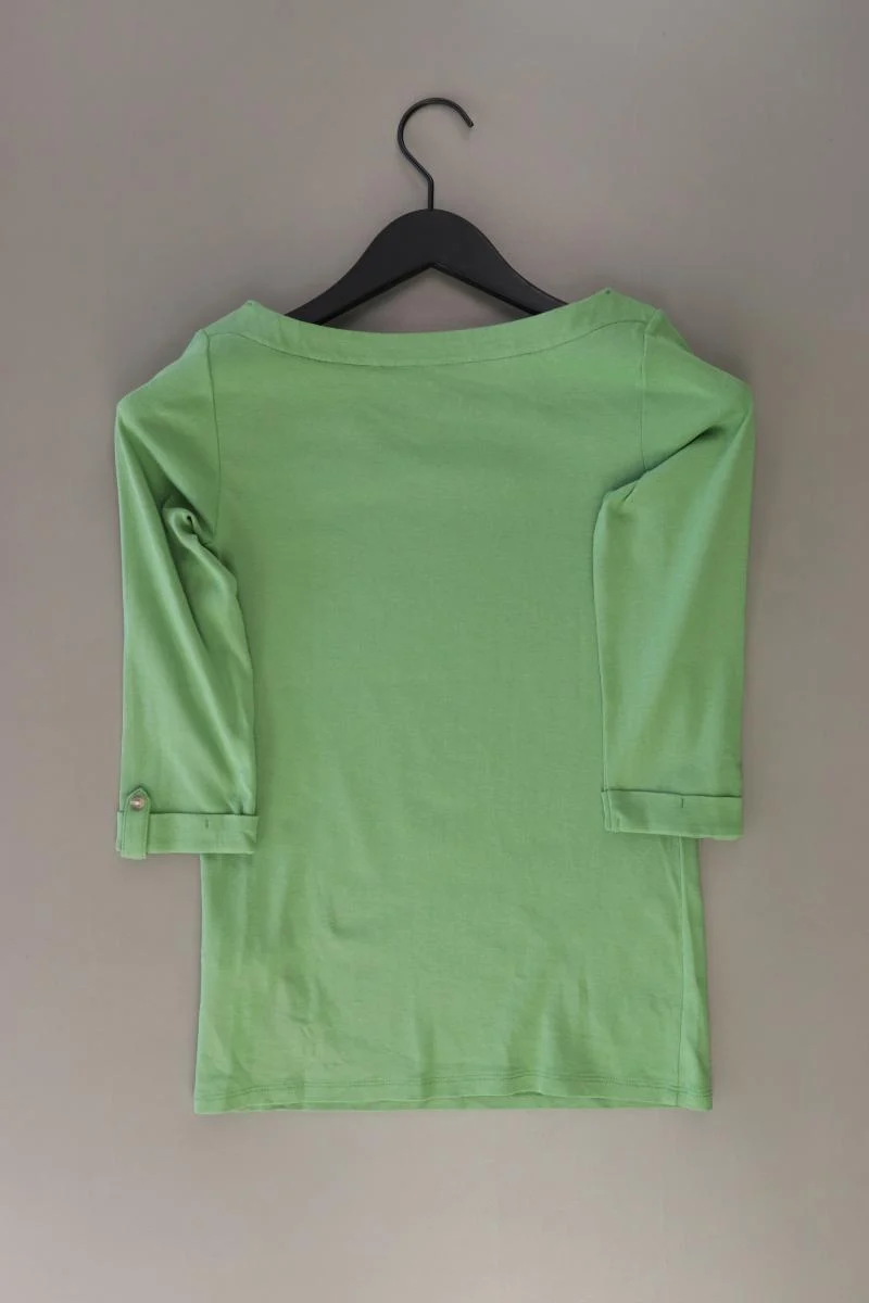 Esprit Regular Shirt Gr. S 3/4 Ärmel grün aus Baumwolle
