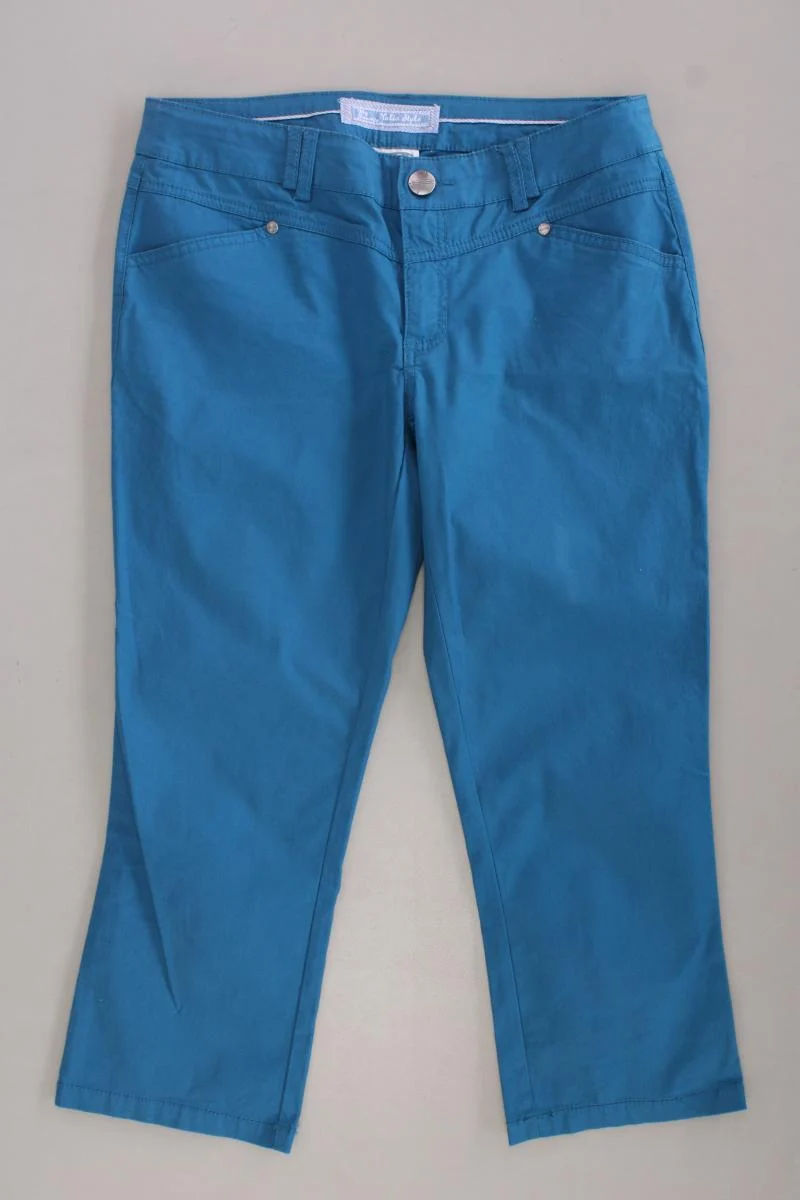 Street One Caprihose Gr. 36 blau aus Baumwolle