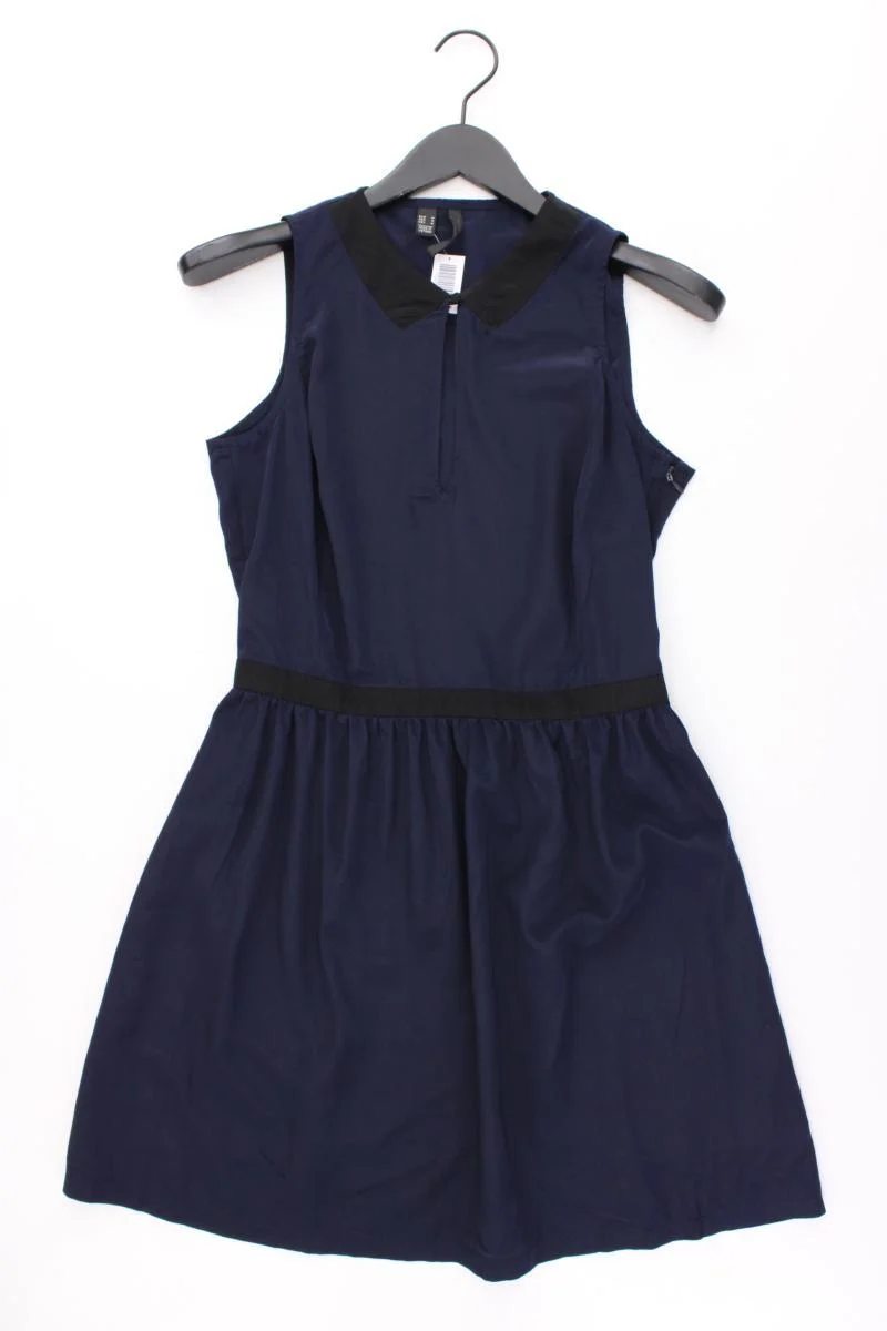 Mango Midikleid Gr. M Ärmellos blau