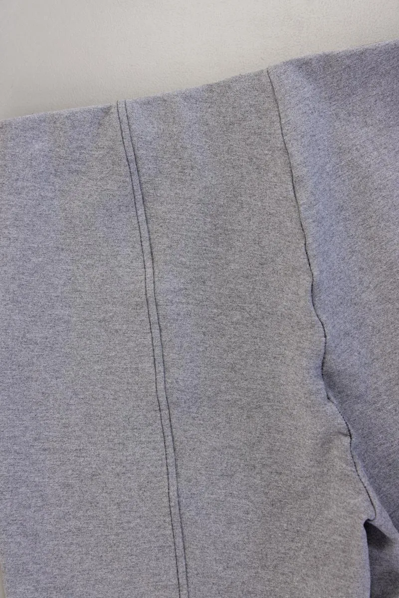 Marc O'Polo Stretchhose Gr. L neuwertig grau aus Viskose