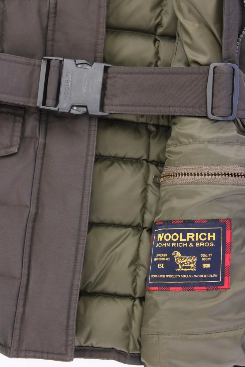 Woolrich Blizzard Parka Jacke Gr. M braun