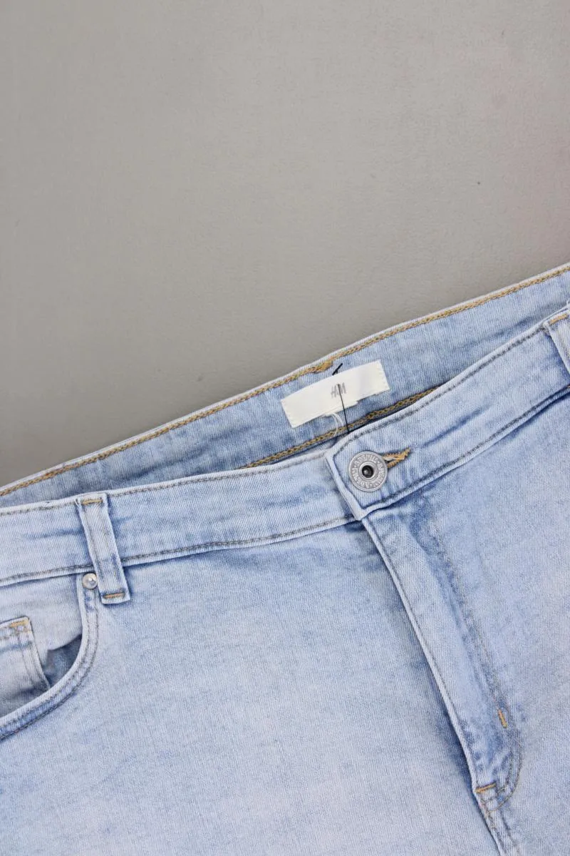 H&M Jeansshort Gr. 48 blau