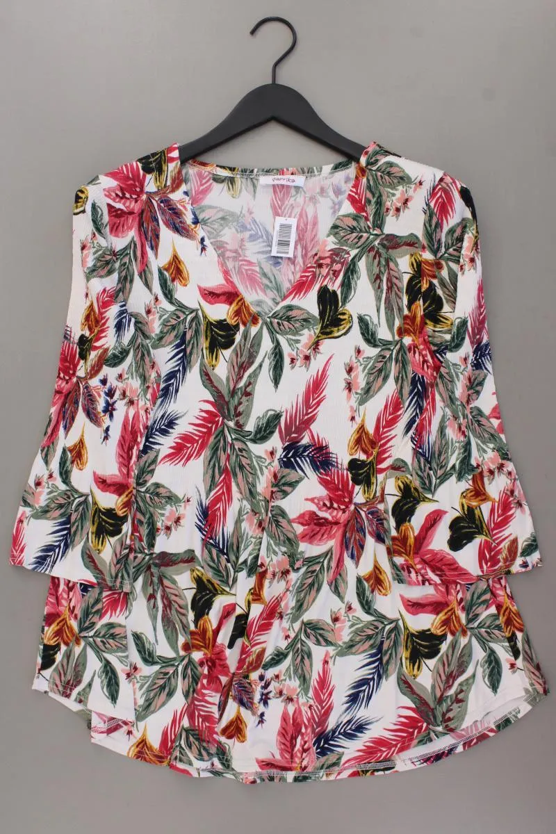 Paprika Printshirt Gr. L mit Blumenmuster 3/4 Ärmel mehrfarbig