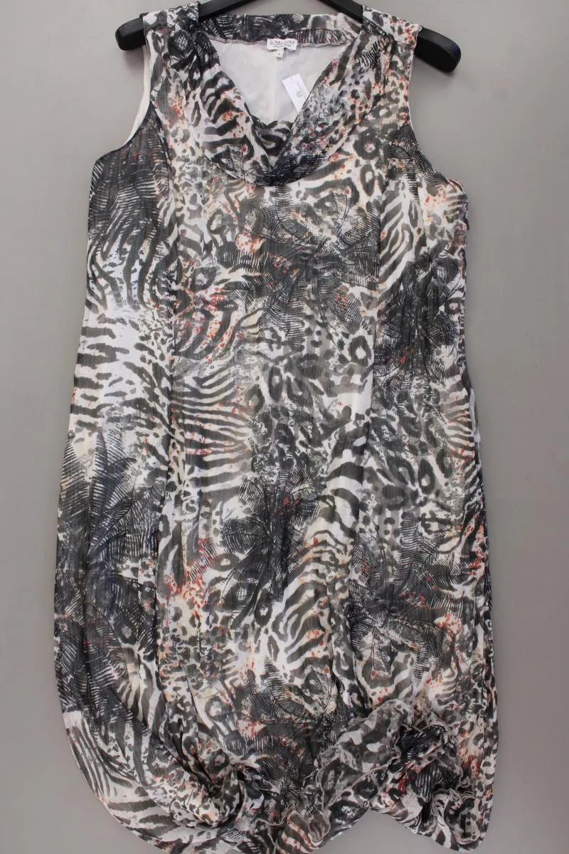 Gina Laura Maxikleid Gr. L Ärmellos mehrfarbig aus Polyester