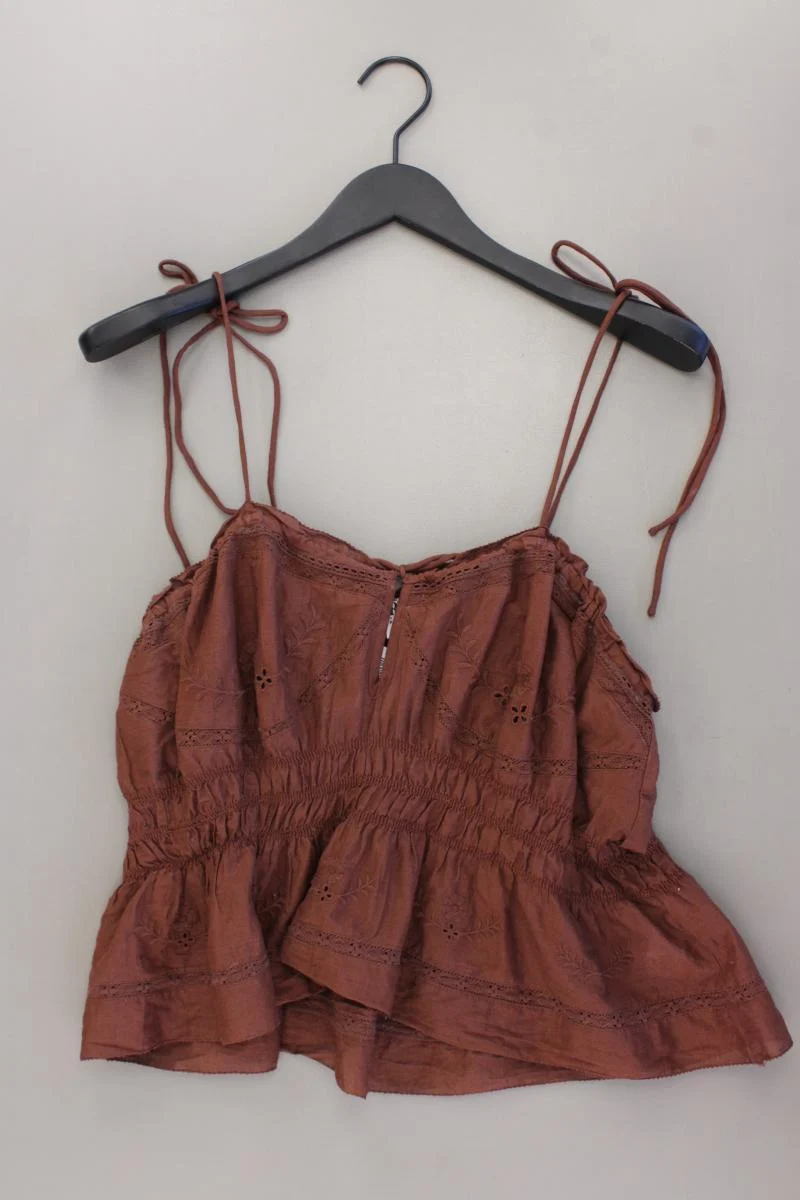Rita Ora x Primark Top Gr. XL braun aus Baumwolle