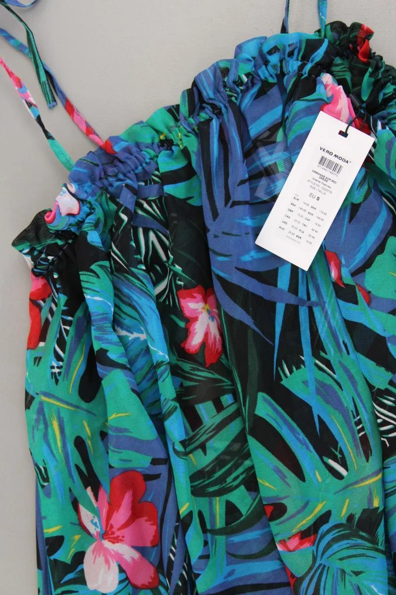 Trägerkleid Gr. S neu mit Etikett mehrfarbig aus Polyester