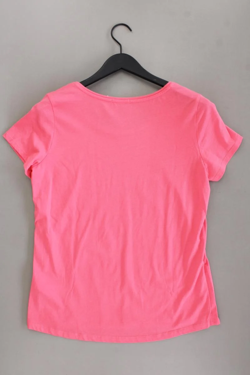 Cecil Printshirt Gr. M neuwertig Kurzarm rosa aus Baumwolle
