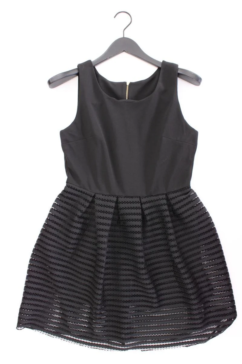 Abendkleid Gr. 38 Ärmellos schwarz aus Baumwolle
