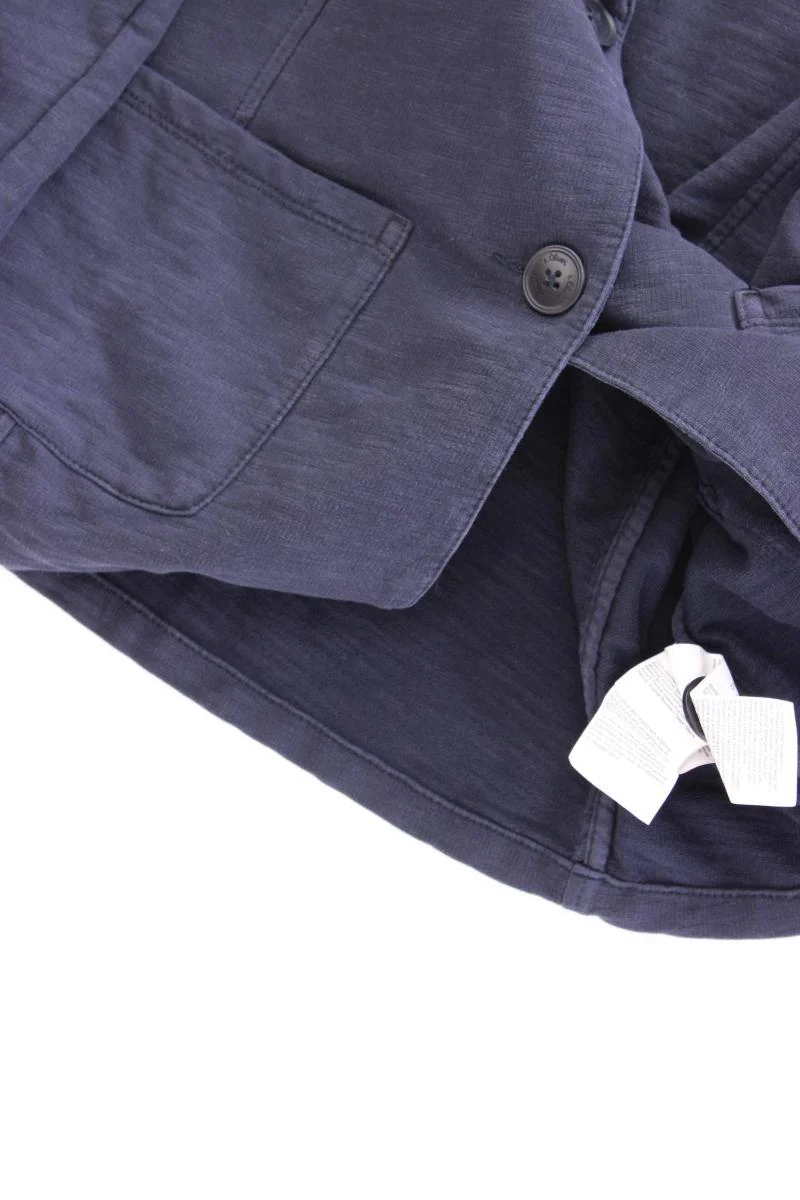 s.Oliver Classic Blazer Gr. 42 blau aus Baumwolle