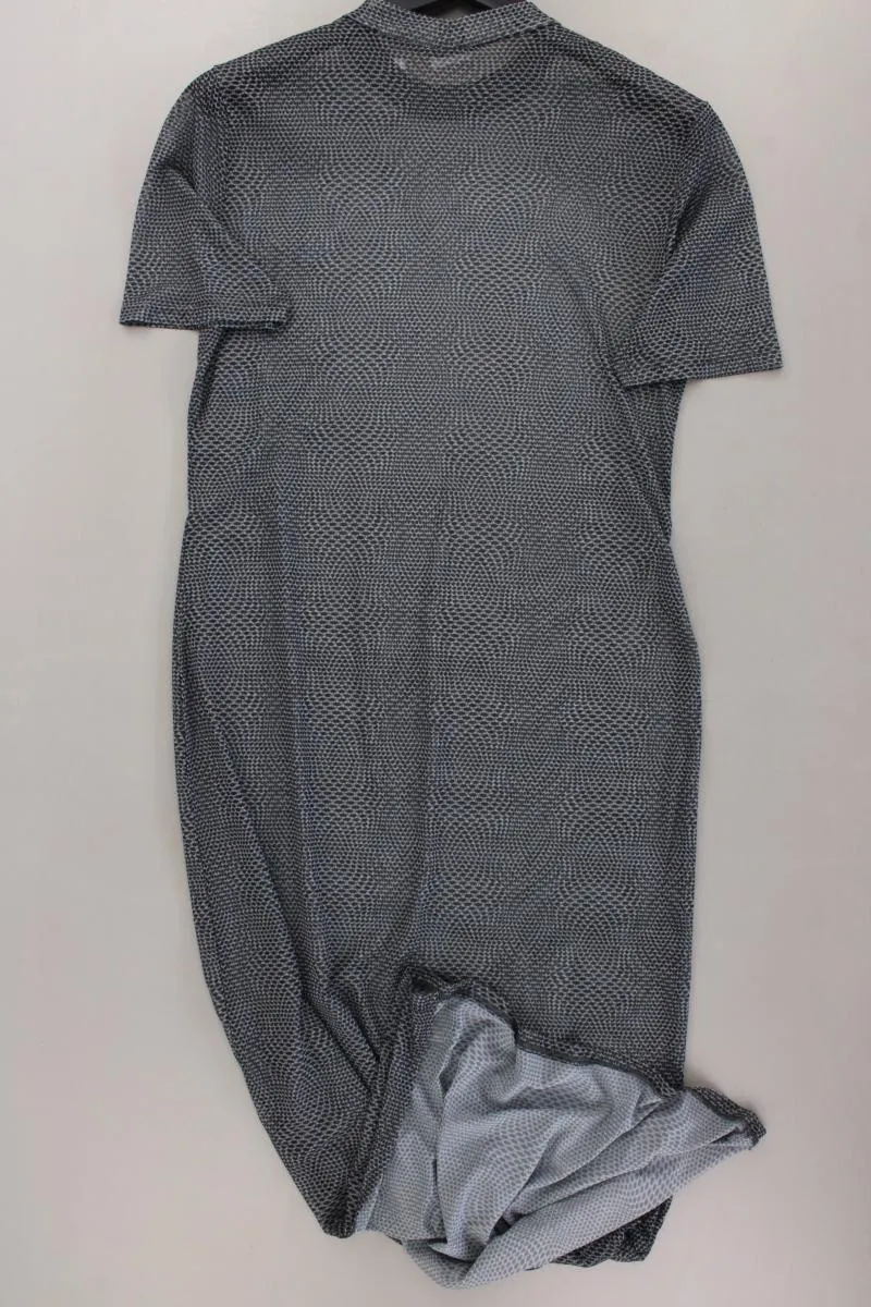 Cotton On Transparentes Mesh Kleid Gr. XL neuwertig Kurzarm grau