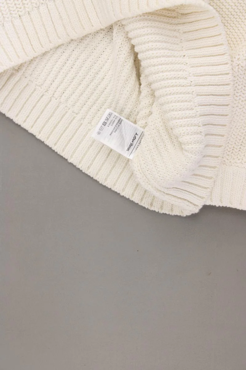 & other stories Strickshirt Gr. L neuwertig Kurzarm creme aus Baumwolle