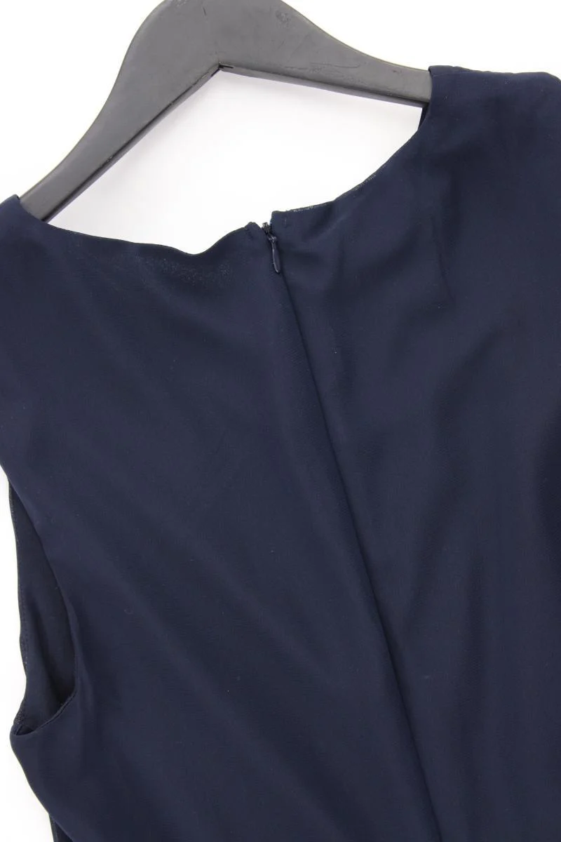 Only Chiffonkleid Gr. 38 Ärmellos blau aus Polyester
