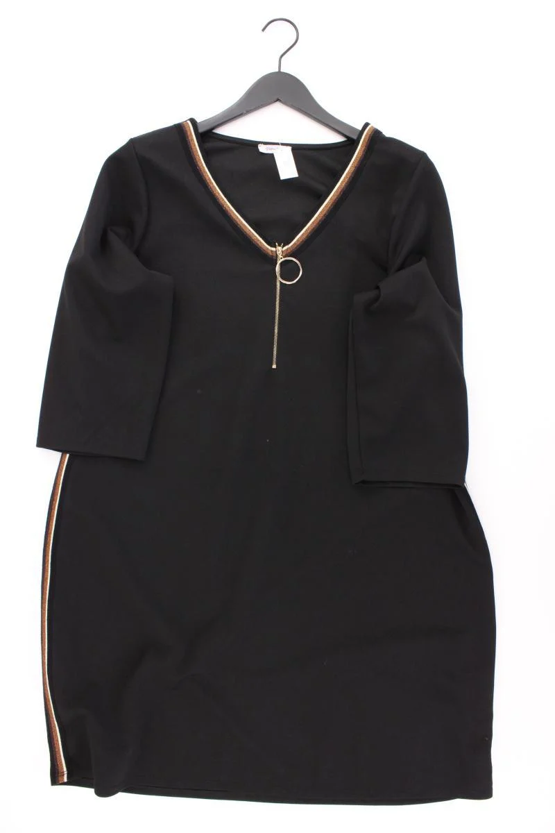 Paprika Midikleid Gr. 46 3/4 Ärmel schwarz
