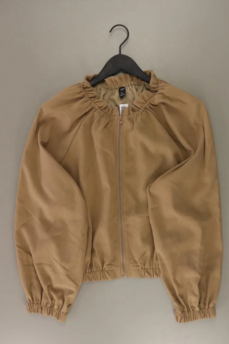 Übergangsjacke Gr. XXL neuwertig braun aus Polyester