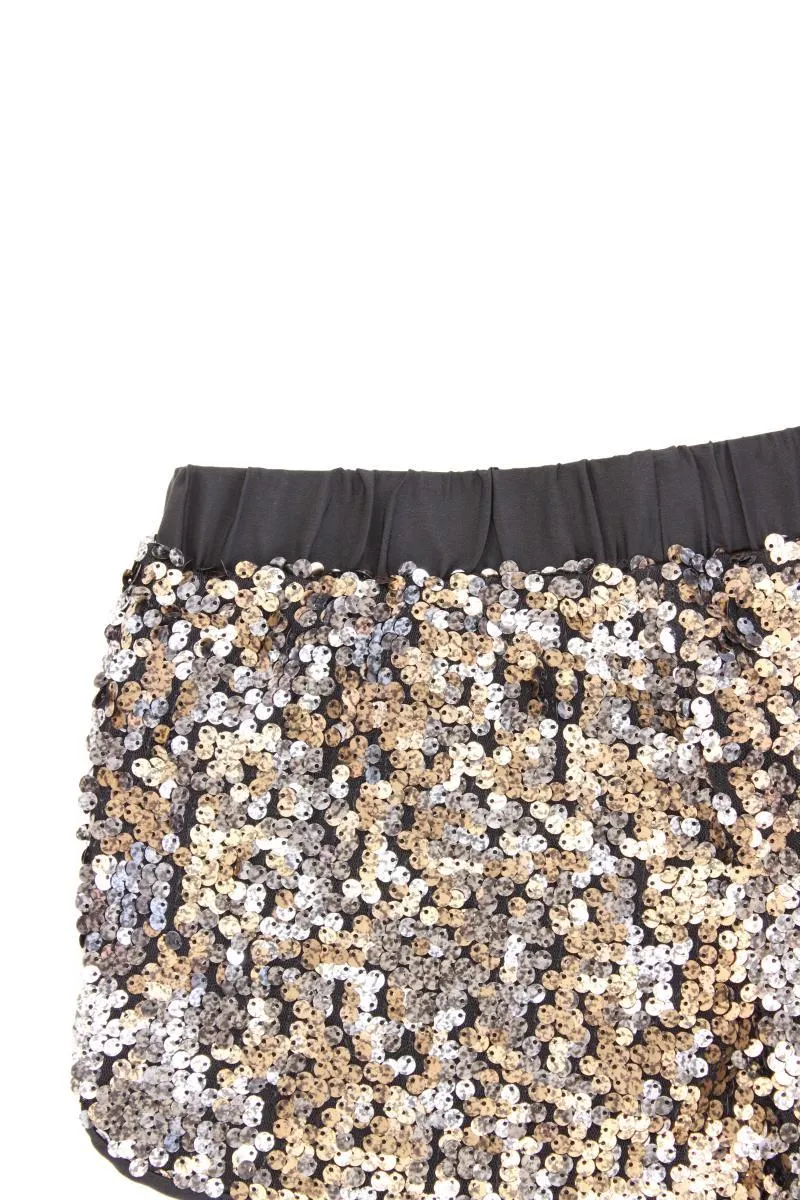 forever 21 Hotpants Gr. XS neuwertig gold