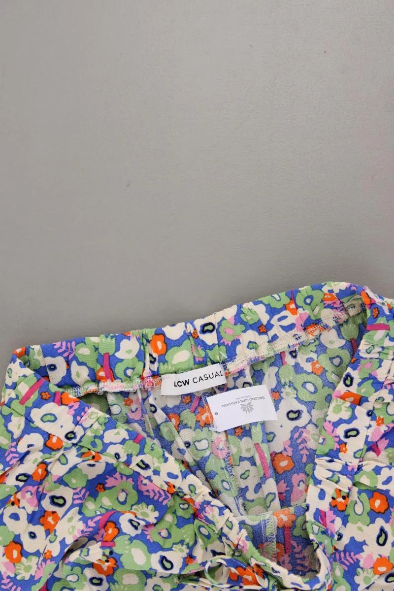 LC Waikiki Shorts Gr. 40 mit Blumenmuster mehrfarbig aus Viskose