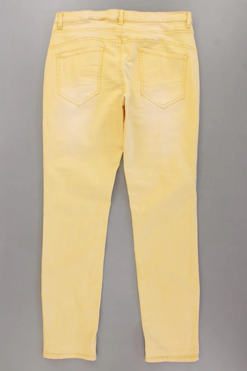 Linea Tesini Five-Pocket-Hose Gr. 38 neu mit Etikett gelb aus Baumwolle