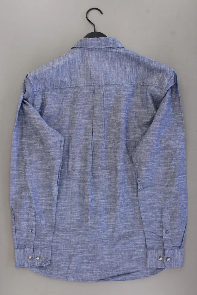 Jack & Jones Langarmhemd für Herren Gr. M neu mit Etikett Neupreis: 39,99€! blau