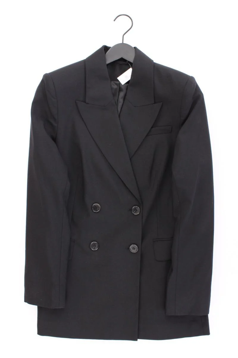 & other stories Longblazer Gr. 42 schwarz aus Polyester