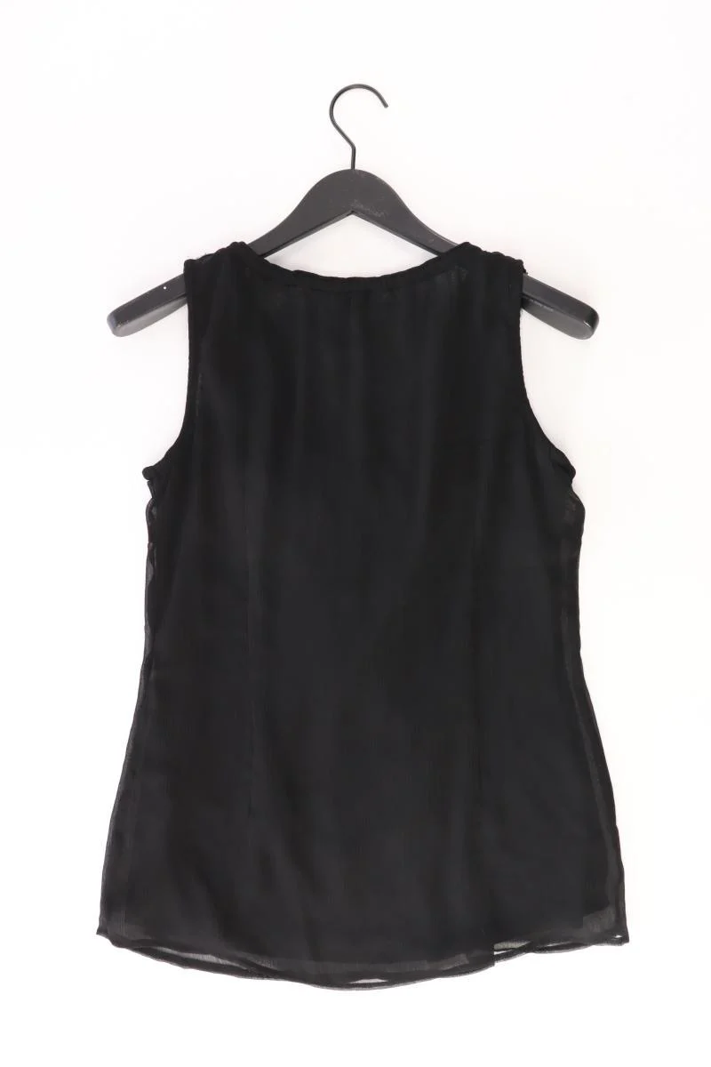 Tom Tailor Trägertop Gr. 38 schwarz aus Polyester