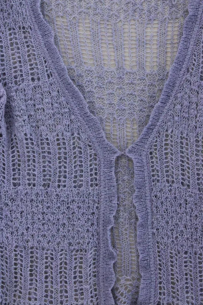 Mexx Classic Cardigan Gr. M Langarm blau