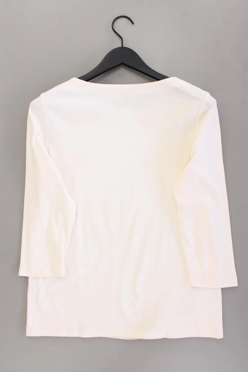 Tom Tailor Slim Shirt Gr. XXL 3/4 Ärmel creme aus Baumwolle