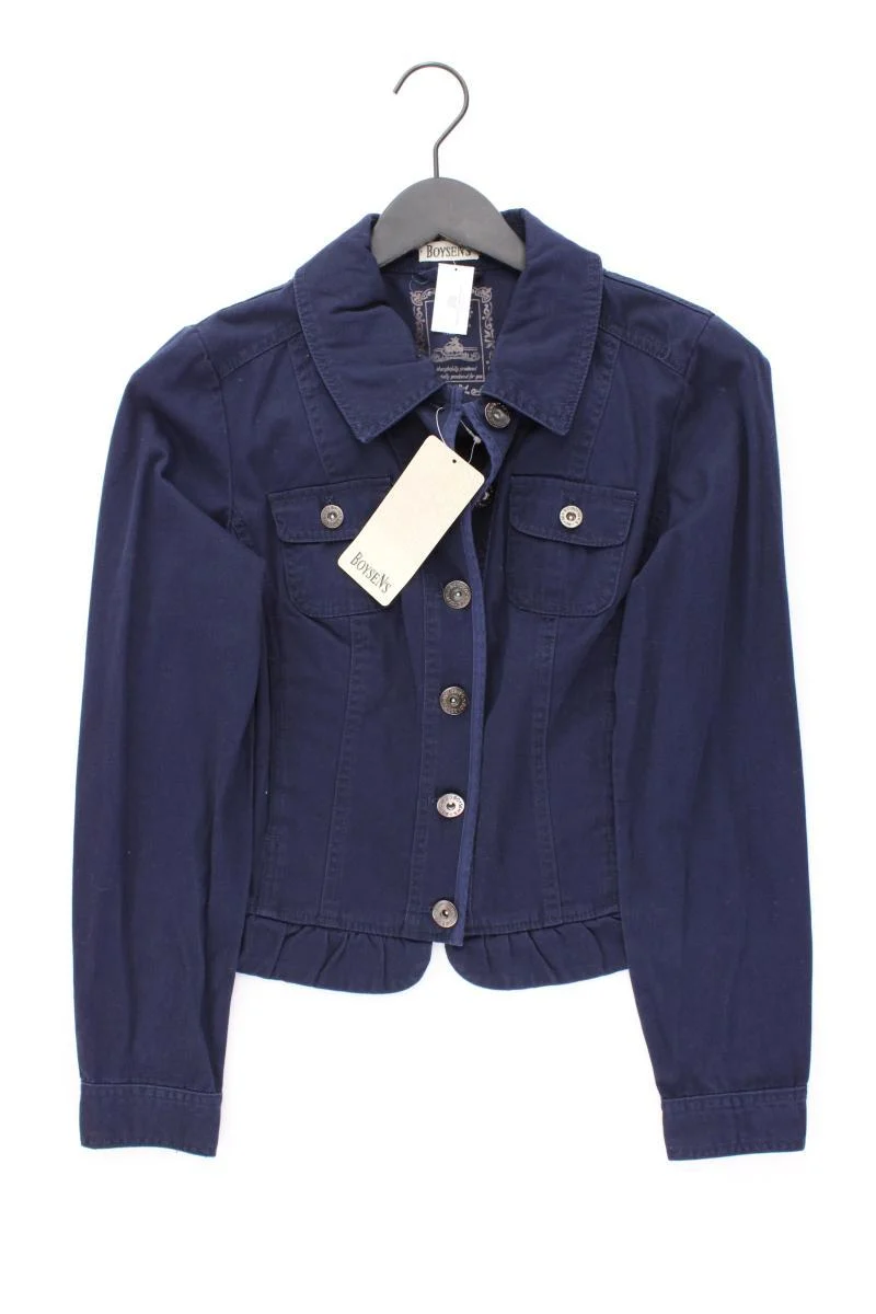 Boysens Übergangsjacke Gr. 38 neu mit Etikett blau aus Baumwolle