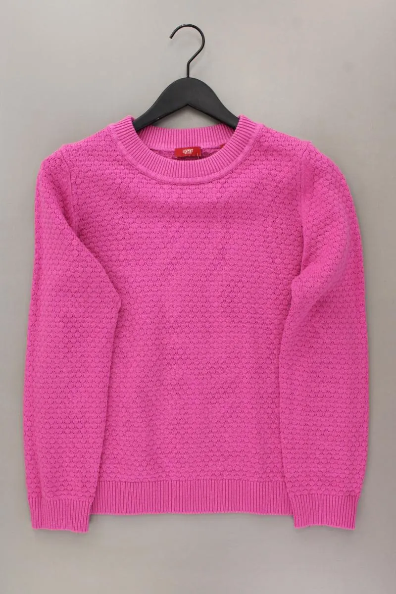 Esprit Feinstrickpullover Gr. XL pink aus Baumwolle