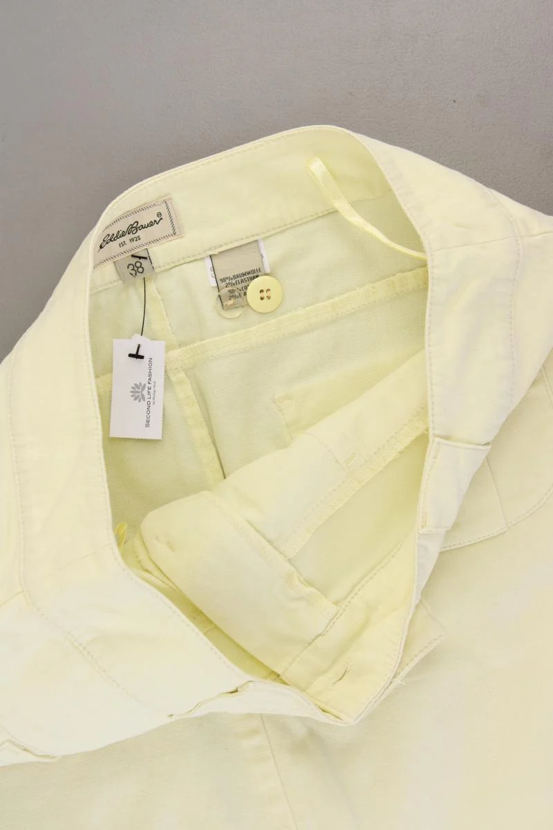 Eddie Bauer Rock Gr. 38 gelb aus Baumwolle