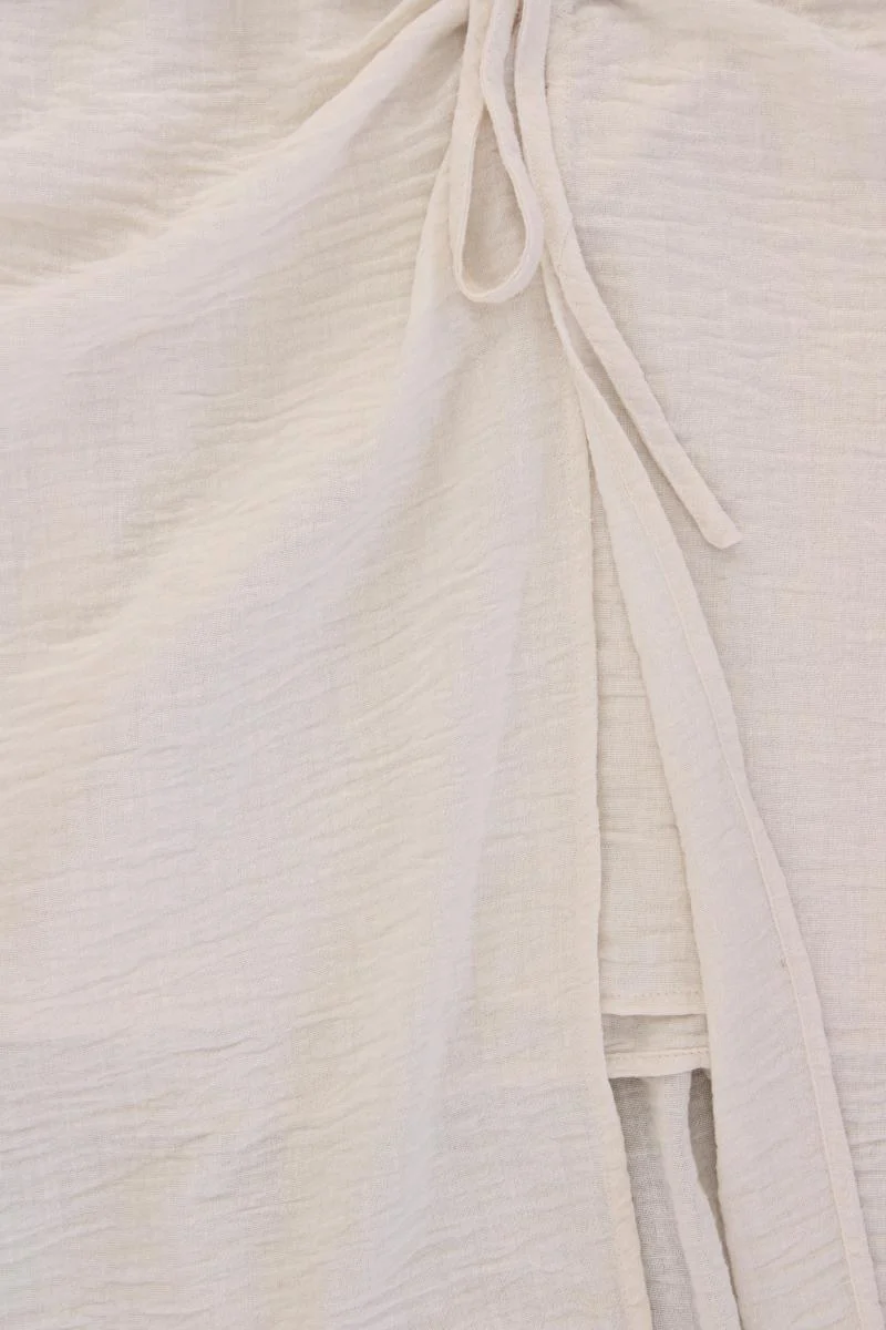 Vero Moda Midirock Gr. 50 creme