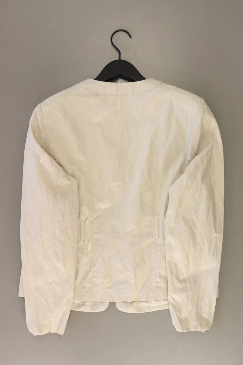 Lisa Tossa Übergangsjacke Gr. 42 creme aus Polyester