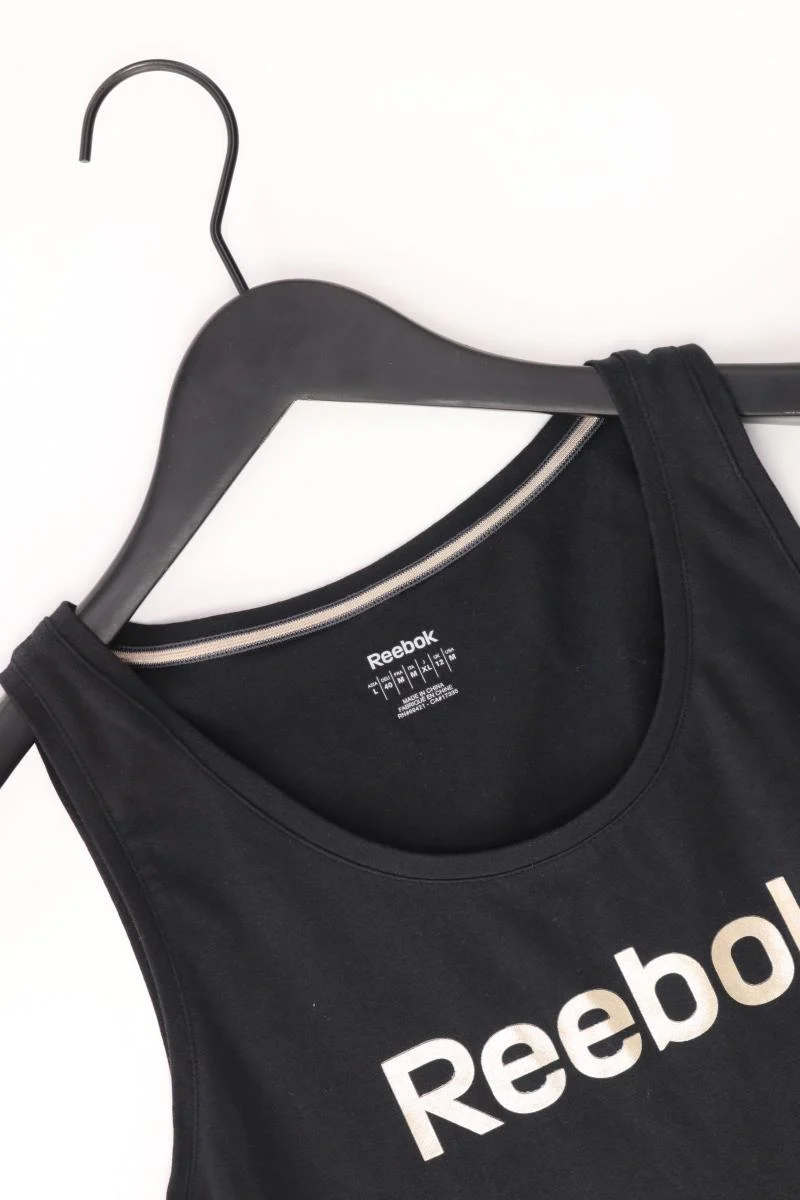 Reebok Sporttop Gr. 40 schwarz aus Baumwolle