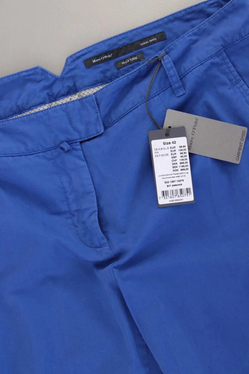 Marc O'Polo Chinohose Gr. 42 neu mit Etikett Neupreis: 99,9€! blau aus Baumwolle