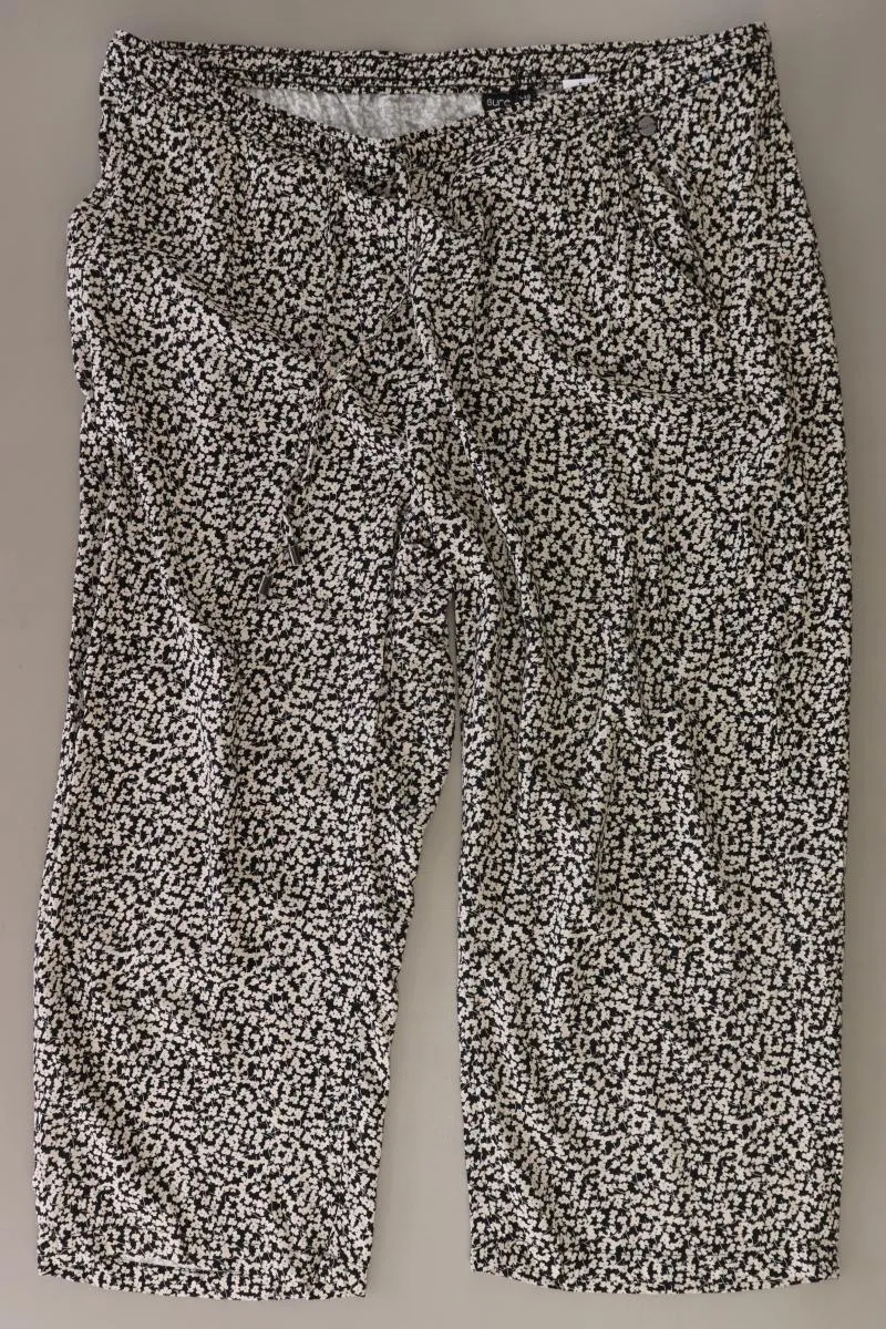 Sure Stoffhose Gr. 46 mit Blumenmuster mehrfarbig aus Viskose