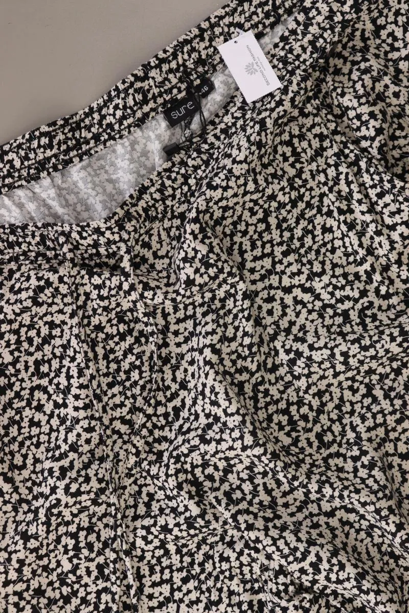 Sure Stoffhose Gr. 46 mit Blumenmuster mehrfarbig aus Viskose