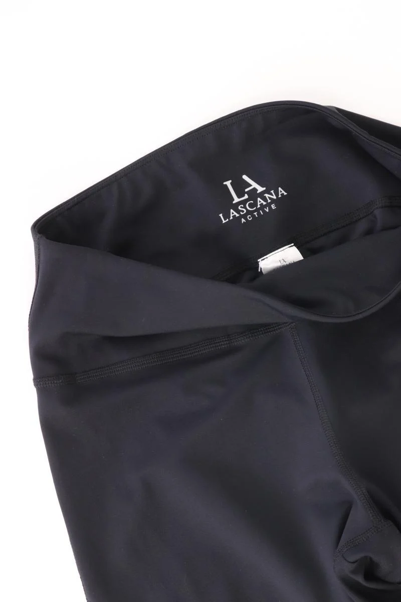Lascana Sporthose Gr. 36/38 schwarz aus Polyester