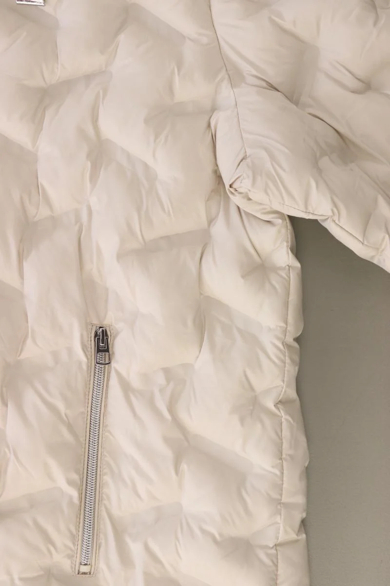Lisa Tossa Kapuzenjacke Gr. 44 creme aus Polyester