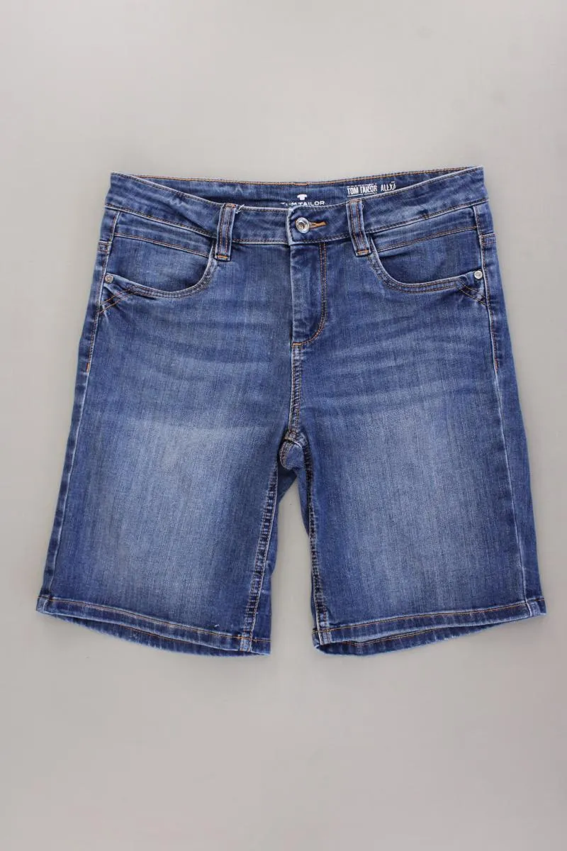 Tom Tailor Jeansshorts Gr. W29 blau aus Baumwolle
