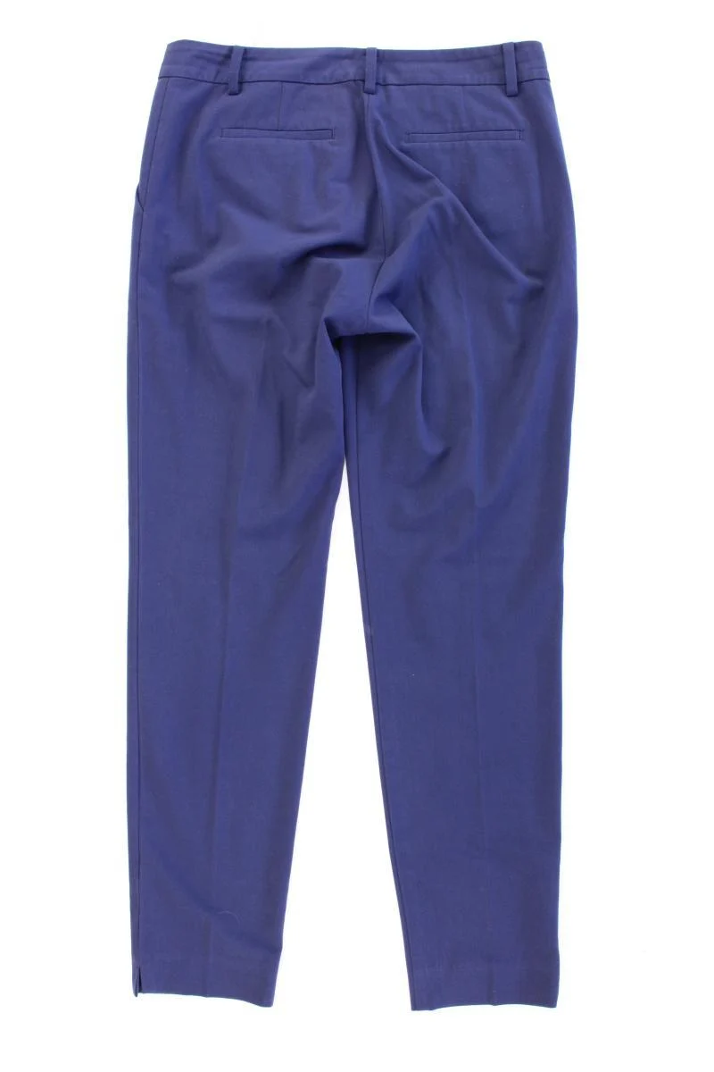 Stefanel Stoffhose Gr. 38 blau aus Polyester