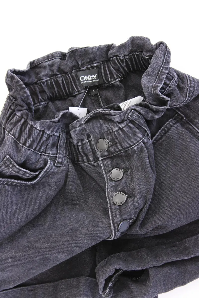 Only Jeansshort Gr. S grau aus Baumwolle