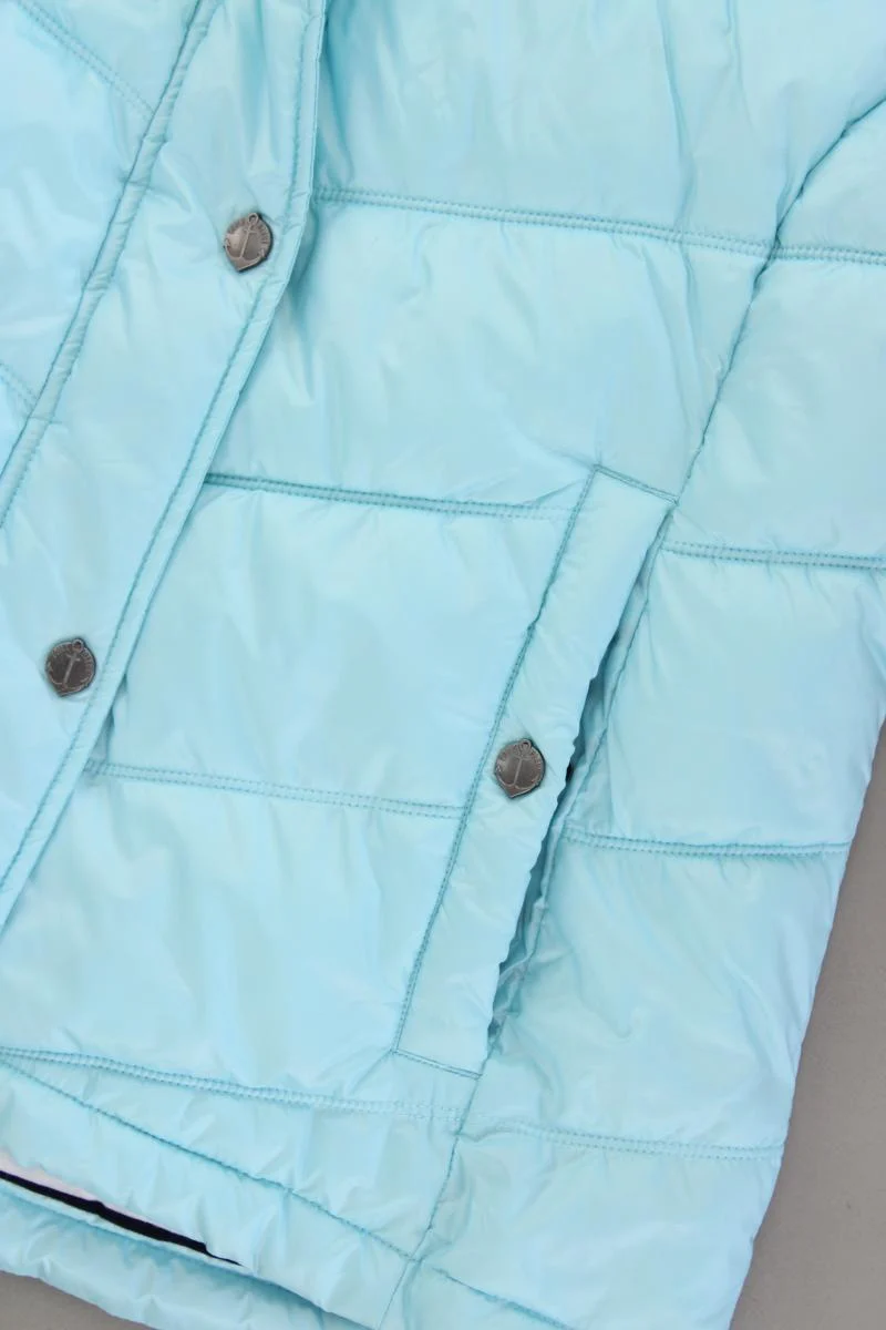 Voile Bleue Steppweste Gr. XL neuwertig türkis aus Polyester