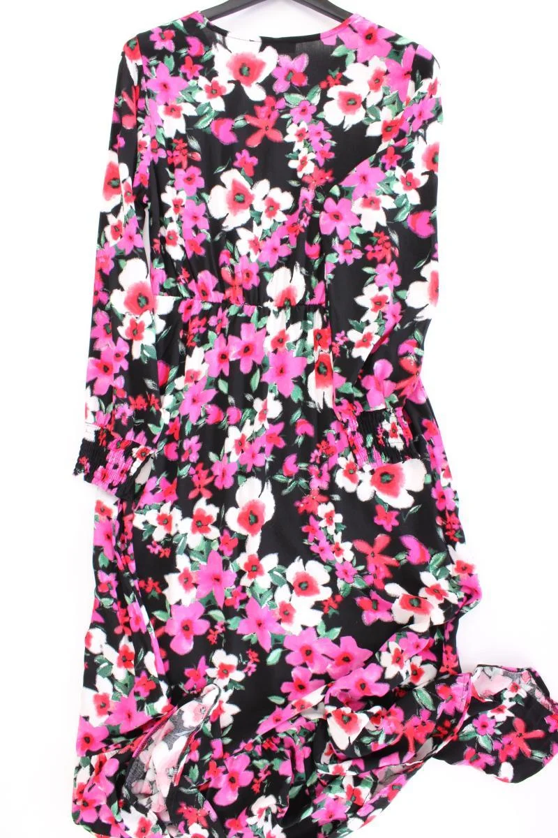 Aniston Langarmkleid Gr. 38 mit Blumenmuster pink aus Viskose