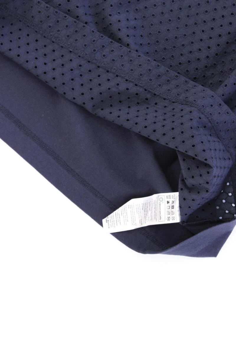 edc by Esprit T-Shirt Gr. XL Kurzarm blau aus Baumwolle