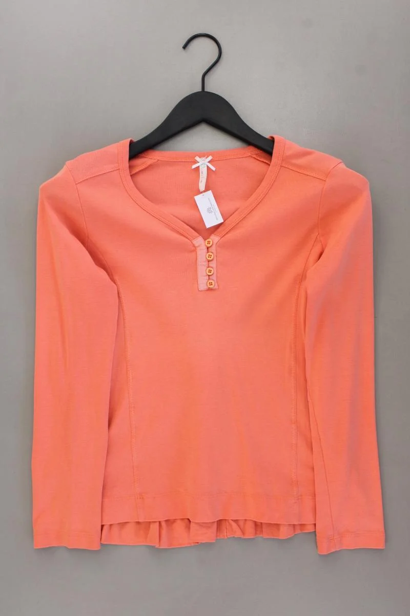Vanilia Longsleeve-Shirt Gr. M Langarm orange
