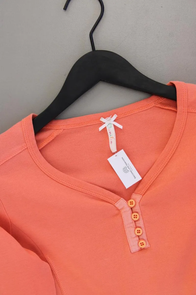 Vanilia Longsleeve-Shirt Gr. M Langarm orange