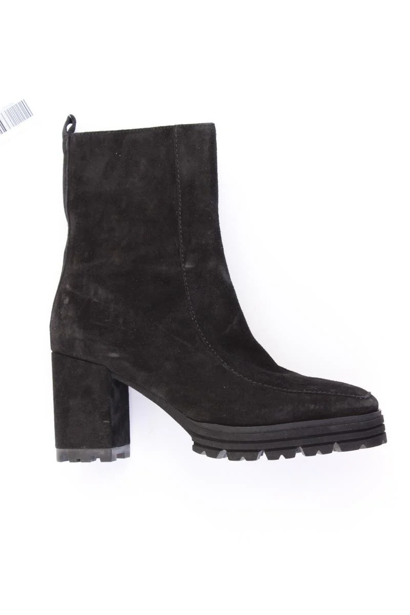 Peter Kaiser Wildlederstiefel Gr. 37 schwarz