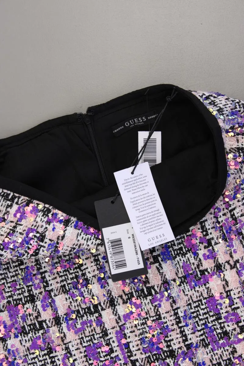 Guess Rock Gr. S neu mit Etikett mit Pailletten mehrfarbig aus Polyester