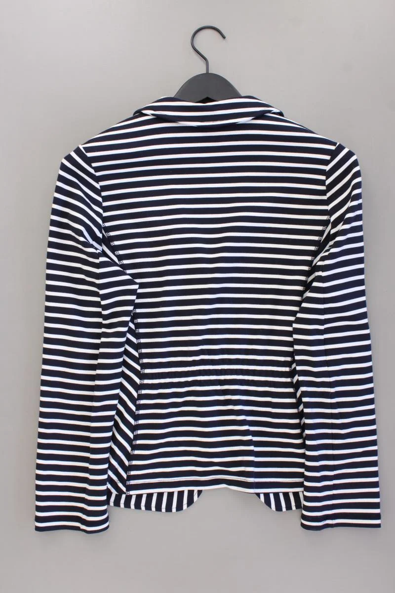 Bonita Jerseyblazer Gr. L gestreift blau aus Viskose