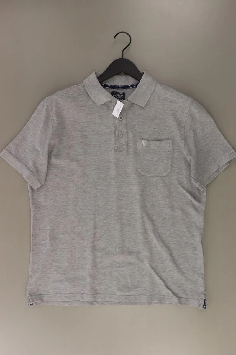 A.W. Dunmore Poloshirt für Herren Gr. 52 Kurzarm grau