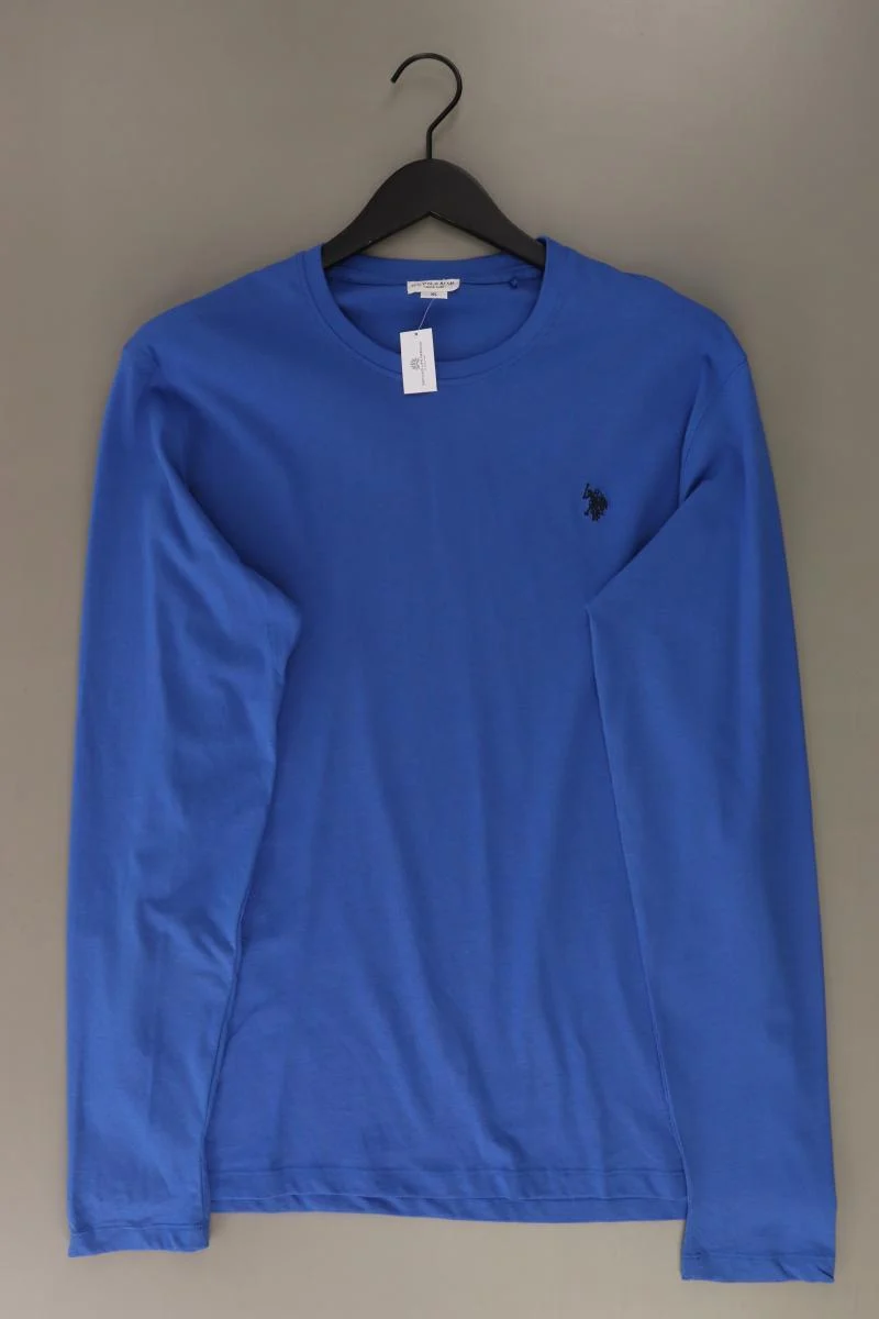U.S. Polo Assn Feinstrickpullover für Herren Gr. XL blau